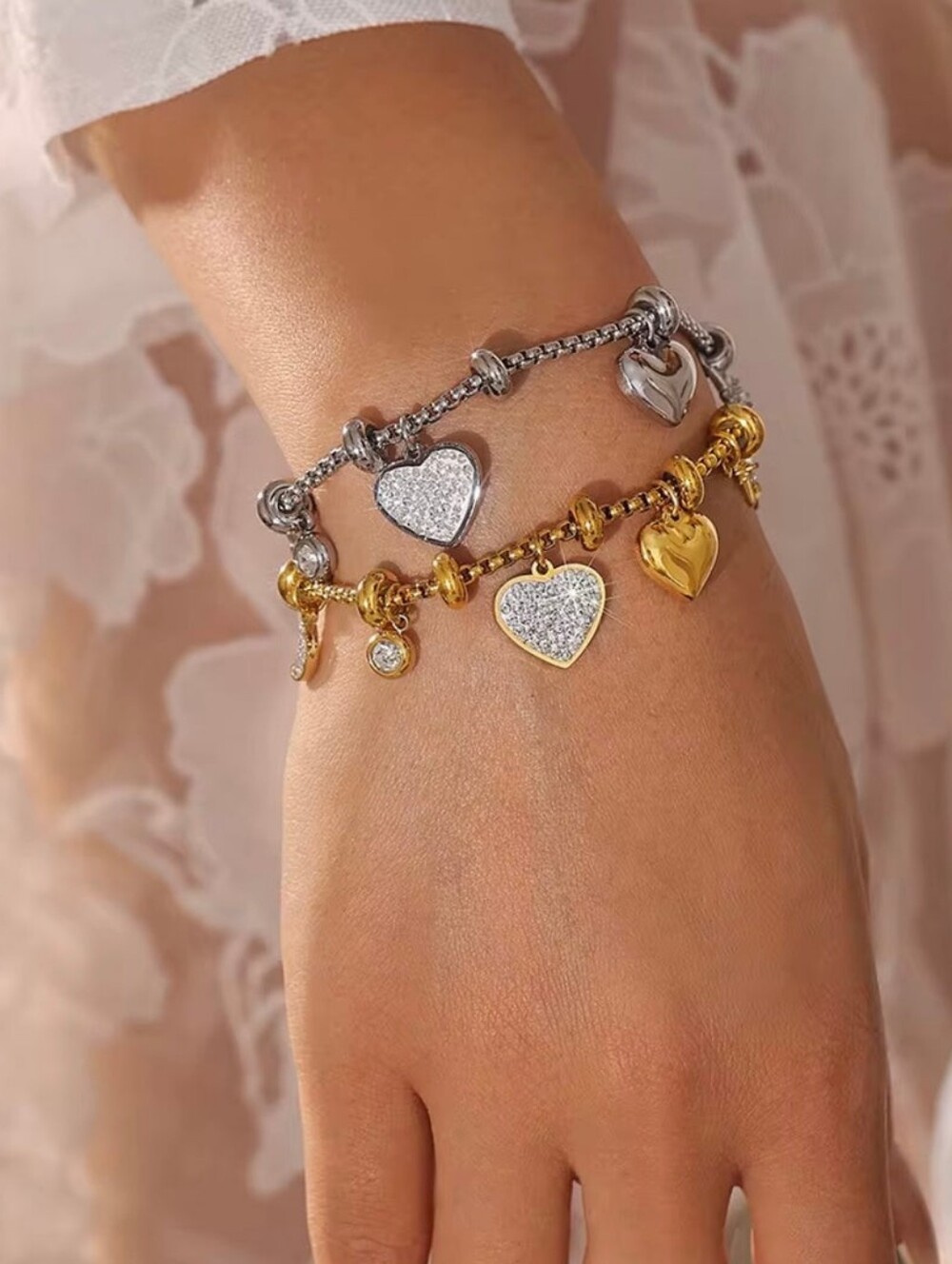 Silver Charm Bracelet - Picture 7 of 7